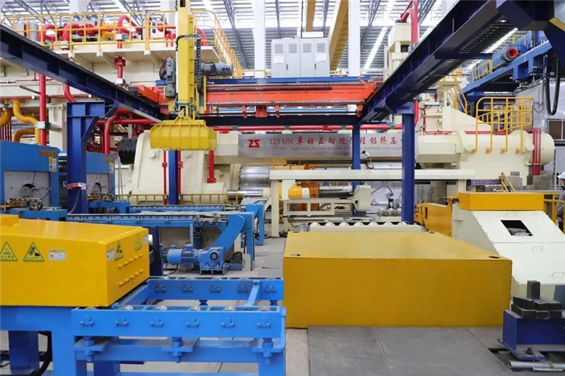 華南區新紀錄！通潤智能科技助力鳳鋁鋁業12500T超大型擠壓生產線成功投產